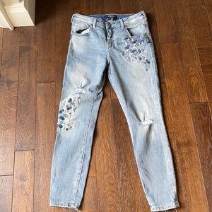 Silver Jeans ankle skinny